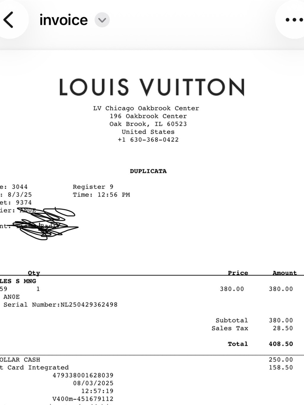 Louis Vuitton Key Pouch S - Picture 8 of 8